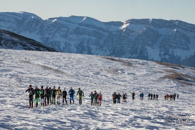Un moment de l'Andorra Skimo de 2024..