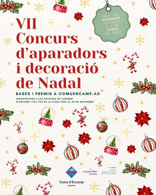 <bound method DexterityContent.Title of <Event at /fs-comu_encamp/comu_encamp/actualitat/agenda/concurs-daparadors-i-decoracio-de-nadal-dencamp-i-el-pas-de-la-casa>>.