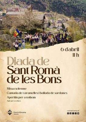 <bound method DexterityContent.Title of <Event at /fs-comu_encamp/comu_encamp/actualitat/agenda/diada-de-sant-roma-de-les-bons-3>>.