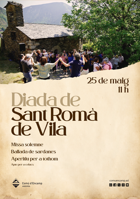 <bound method DexterityContent.Title of <Event at /fs-comu_encamp/comu_encamp/actualitat/agenda/diada-de-sant-roma-de-vila-5>>.
