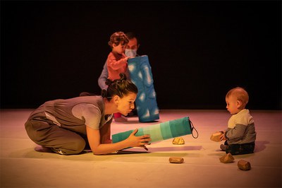 Un moment de l'experiència sensorial 'Univers'.