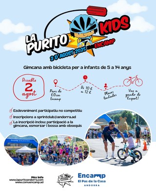 Cartell de 'La Purito Kids' 2025..
