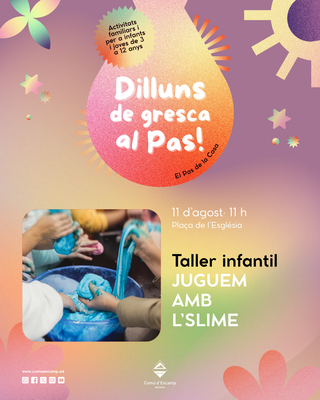 <bound method DexterityContent.Title of <Event at /fs-comu_encamp/comu_encamp/actualitat/agenda/taller-d2019slime>>.