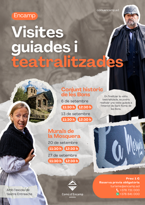 <bound method DexterityContent.Title of <Event at /fs-comu_encamp/comu_encamp/actualitat/agenda/visites-guiades-i-teatralitzades-murals-de-la-mosquera>>.