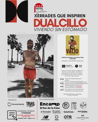 Cartell de la jornada amb Juan Dual..