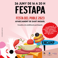10 establiments participaran al FesTAPA de dilluns de la Festa del Poble d’Encamp
