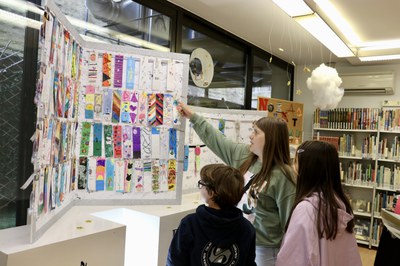  Entrega de premis de l'11è concurs de punts de llibre de la biblioteca d'Encamp.