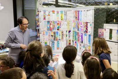  Entrega de premis de l'11è concurs de punts de llibre de la biblioteca d'Encamp.