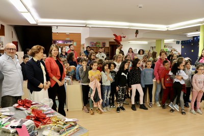  Entrega de premis de l'11è concurs de punts de llibre de la biblioteca d'Encamp.