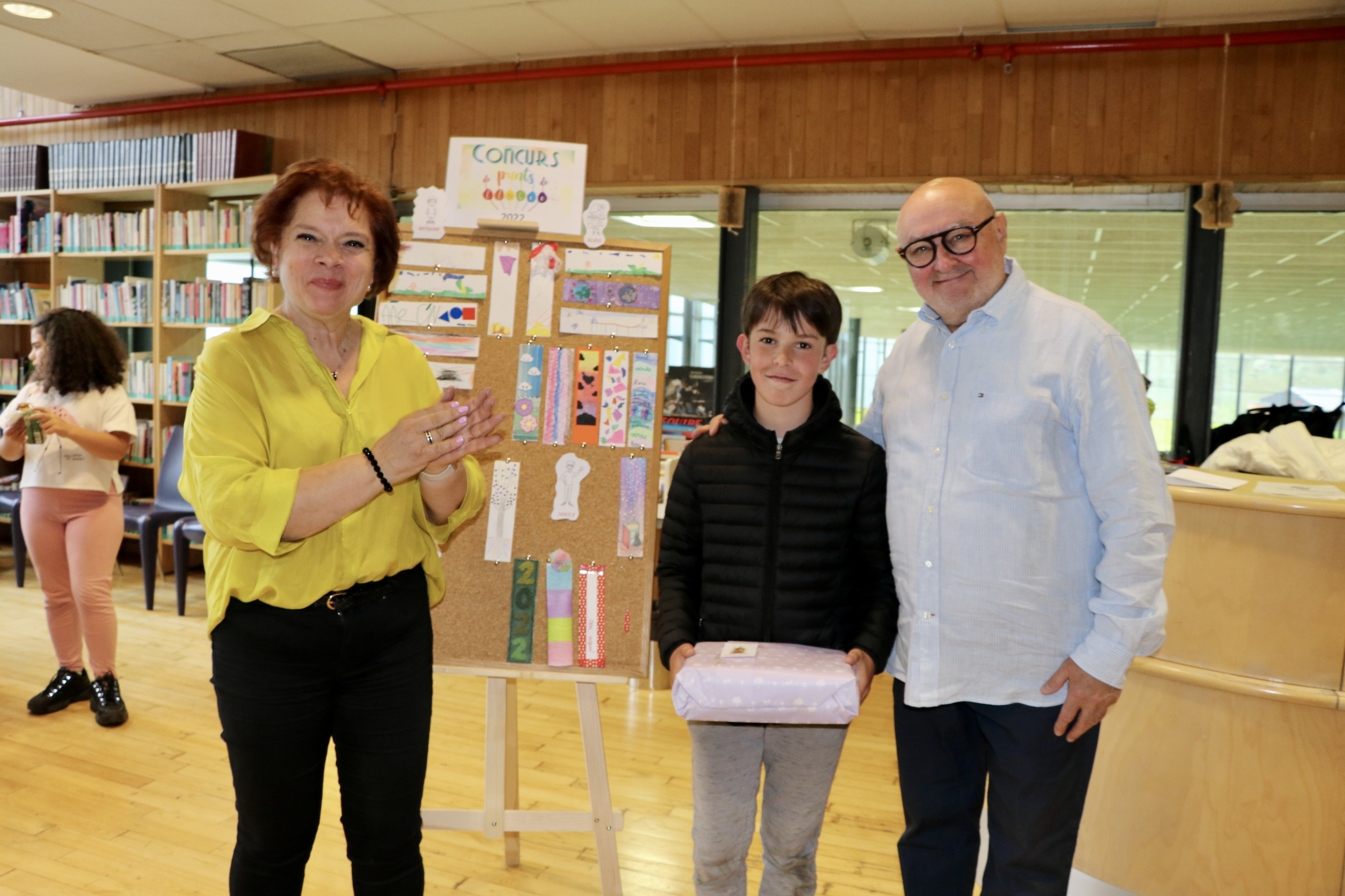 Entrega de premis de l'11è concurs de punts de llibre de la biblioteca del Pas de la Casa