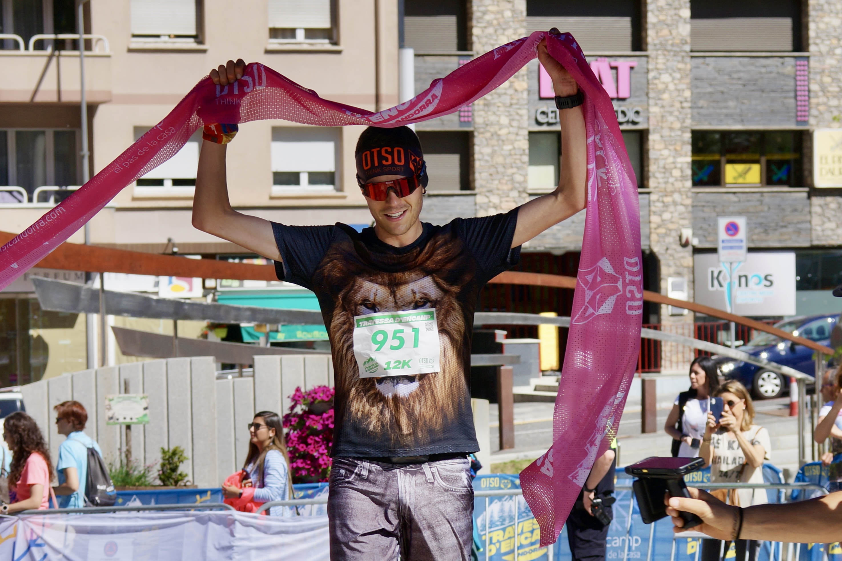 Sergi Garcia, tercer classificat de la cursa 12K de la 39a OTSO Travessa d'Encamp