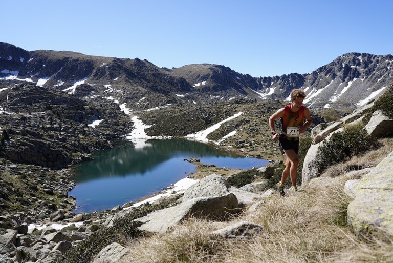 Isaac Barti, guanyador de la cursa 21K de la 39a OTSO Travessa d'Encamp