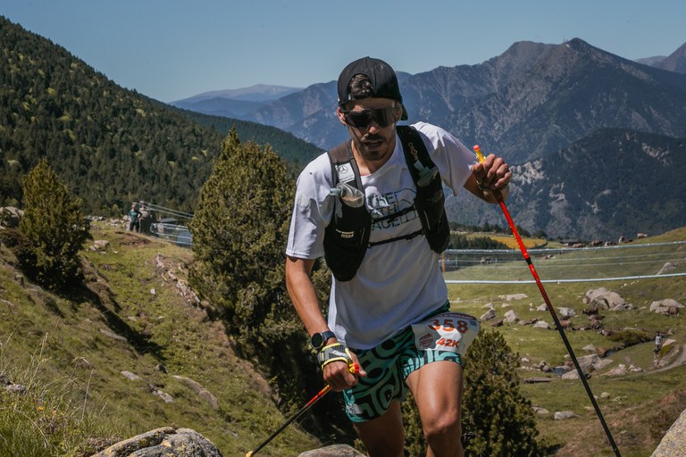 Pau Capell, tercer classificat de la marató 42K de la 39a OTSO Travessa d'Encamp