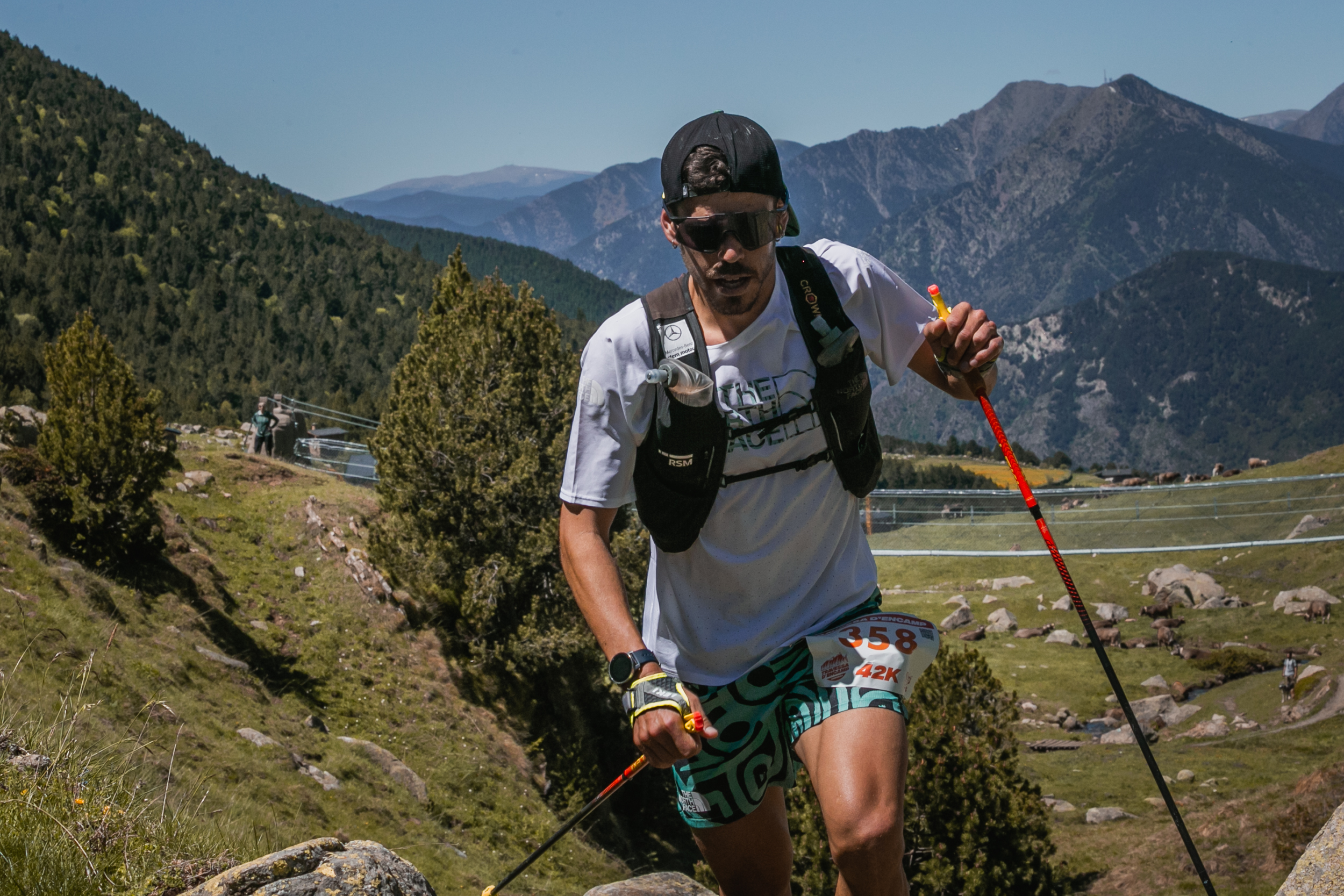 Pau Capell, tercer classificat de la marató 42K de la 39a OTSO Travessa d'Encamp
