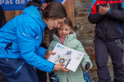 Cloenda escola de neu El Pas de la Casa.