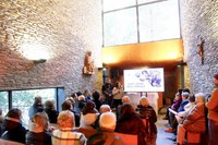 Sant Jaume dels Cortals reuneix un bon nombre de veïns i cortalans per commemorar els 25 anys de la seva construcció
