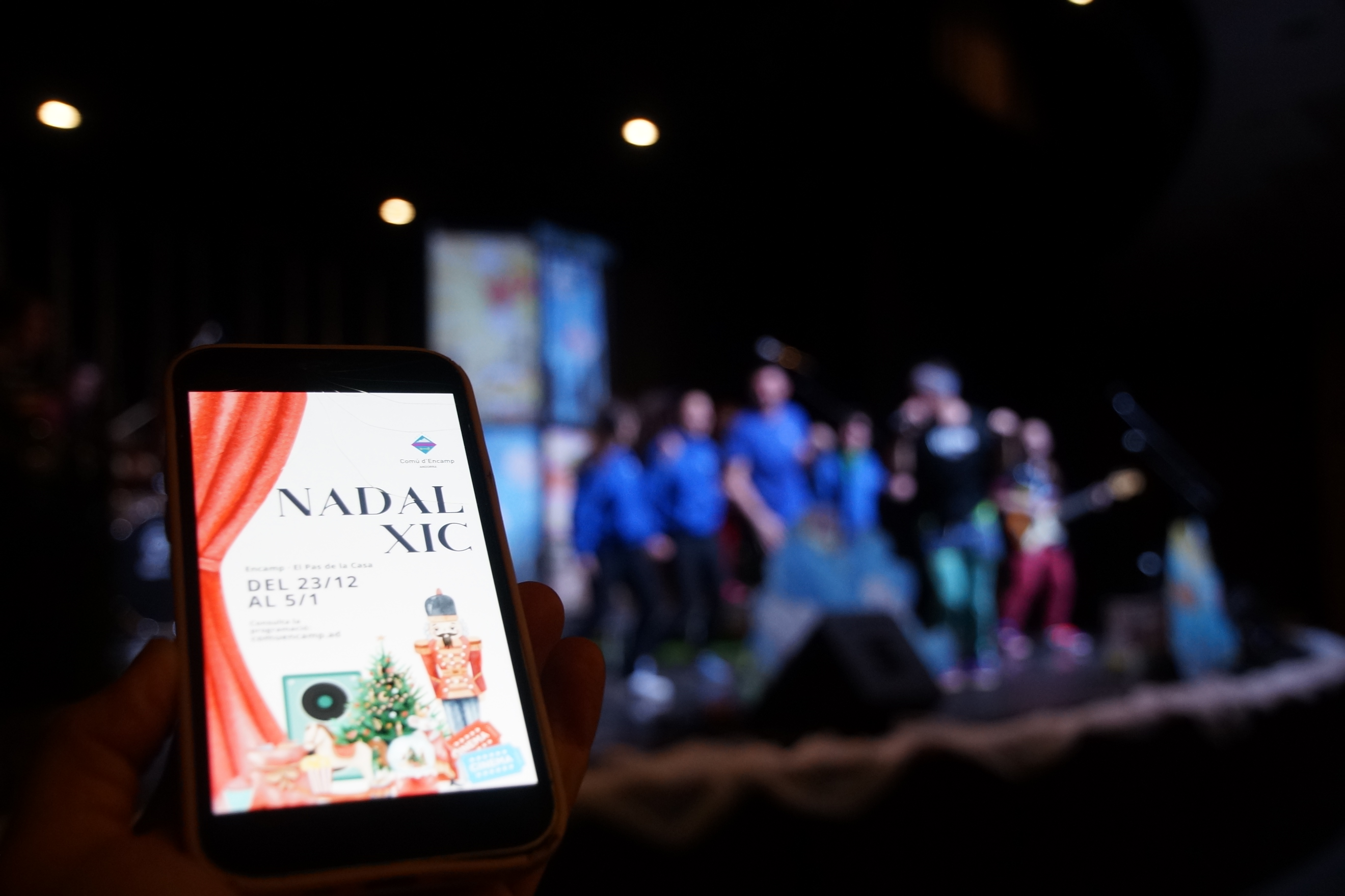 Activitat del Nadal Xic d'Encamp i El Pas de la Casa