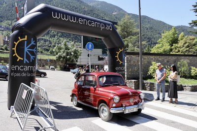 9a Concentració de vehicles antics celebrada a Encamp.
