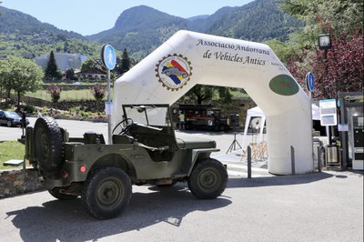 9a Concentració de vehicles antics celebrada a Encamp.