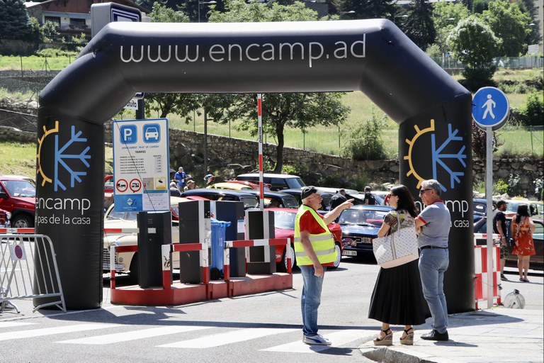 9a Concentració de vehicles antics celebrada a Encamp