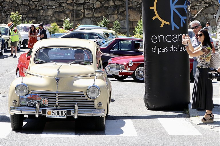 9a Concentració de vehicles antics celebrada a Encamp