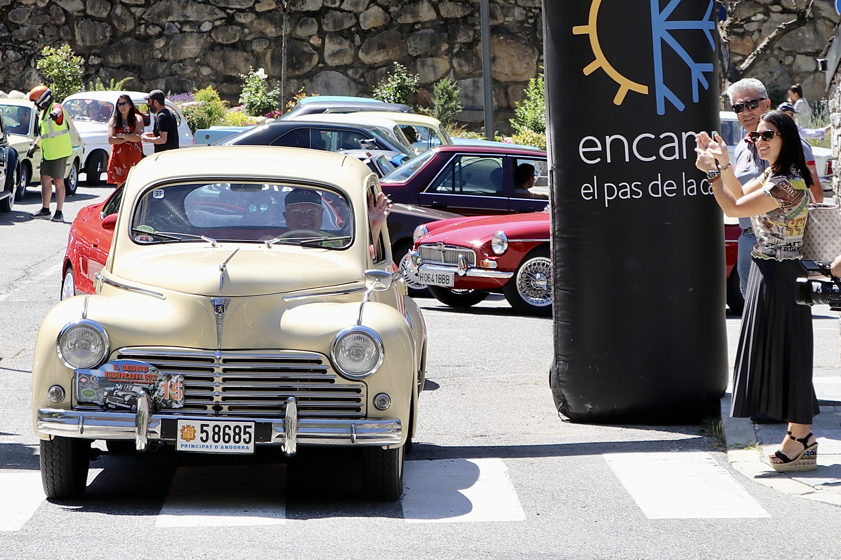 9a Concentració de vehicles antics celebrada a Encamp