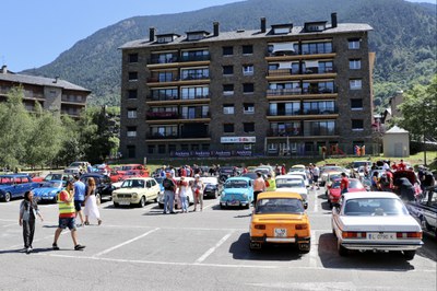 9a Concentració de vehicles antics celebrada a Encamp.