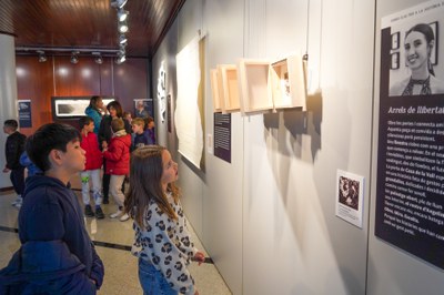 Visita de l'escola francesa al Comú d'Encamp..