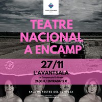 Encamp amplia el cicle de Teatre Nacional amb una quarta obra: L’Avantsala, de La Companyia És Grata