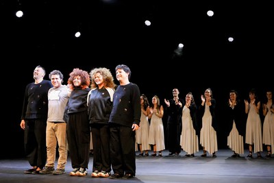 Un moment de l'espectacle 'Ànima clara' / Foto de @DonaSecret.