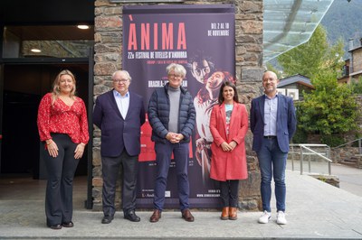 Presentacio Ànima Festival de Titelles d'Andorra.