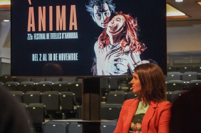 Presentacio Ànima Festival de Titelles d'Andorra.