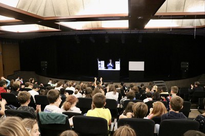 Festival de Titelles Encamp i El Pas de la Casa sessió escolar.