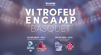 Arriba el VI Trofeu Encamp de bàsquet amb els partits del MoraBanc Andorra-Hiopos Lleida i el Cadí La Seu-Toulouse Metropole Basket
