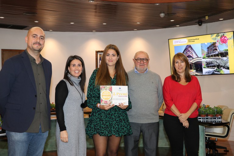 Entrega premis Concurs embelliment floral 2022.