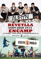 Auryn i Efecto Pasillo actuaran per la revetlla de Sant Joan a Encamp   