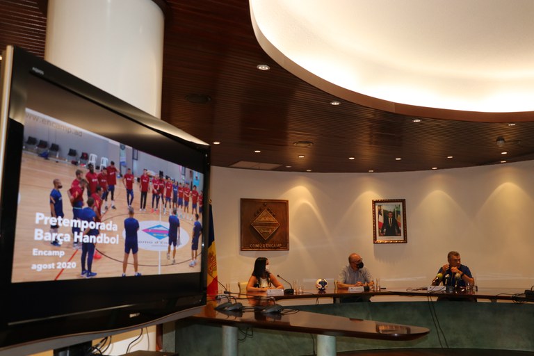 Pretemporada Handbol FC Barcelona Encamp