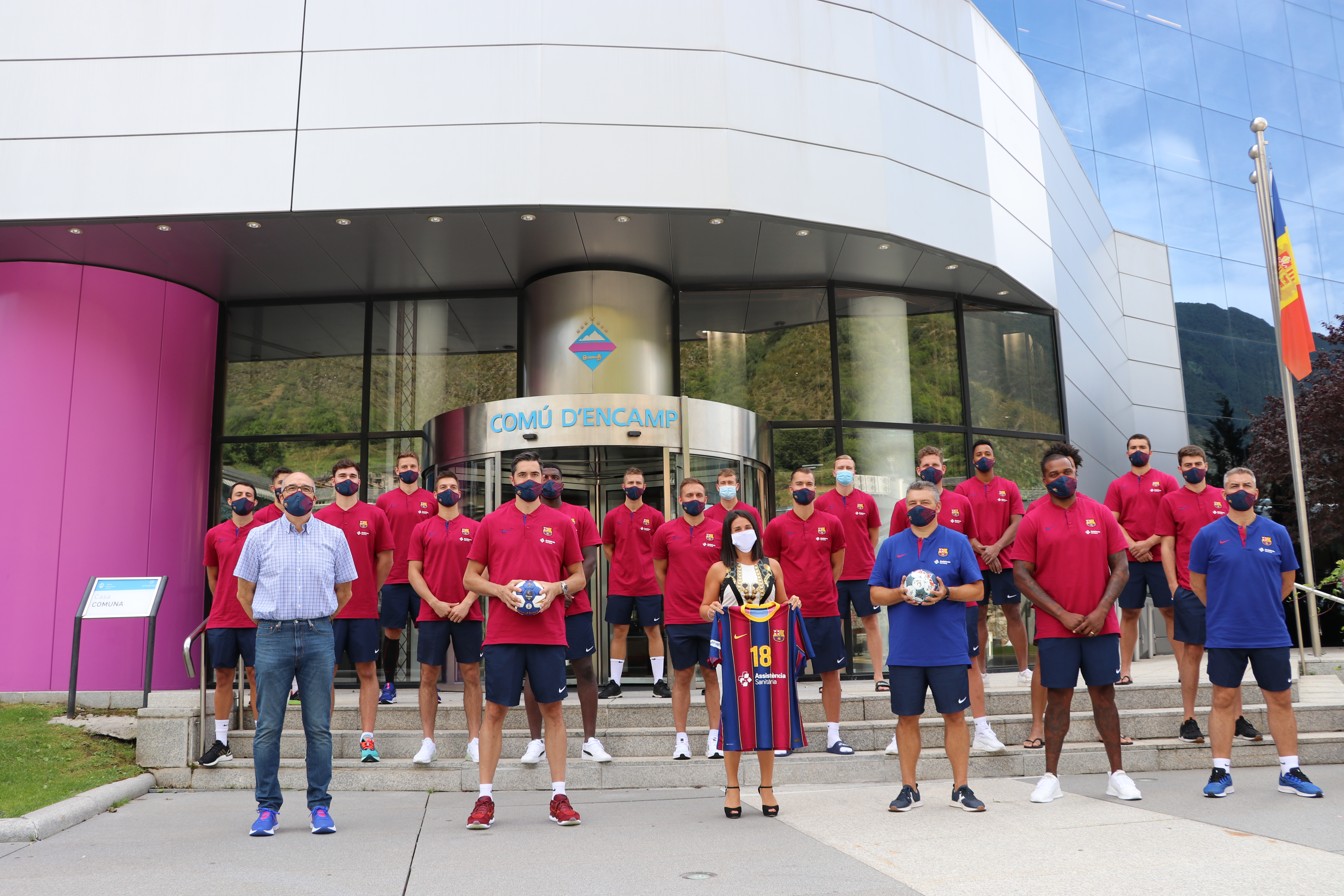 Pretemporada Handbol FC Barcelona Encamp