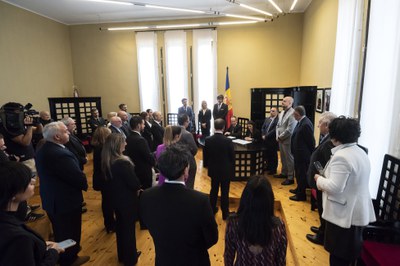 Signatura del protocol d'entesa entre els comuns de Canillo i Encamp @XavierPujol.