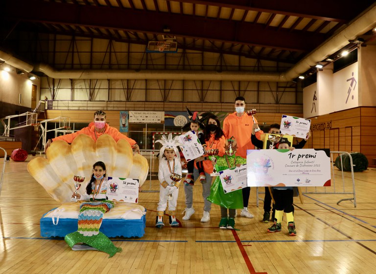 Concurs de disfresses infantils del Carnaval del Pas de la Casa