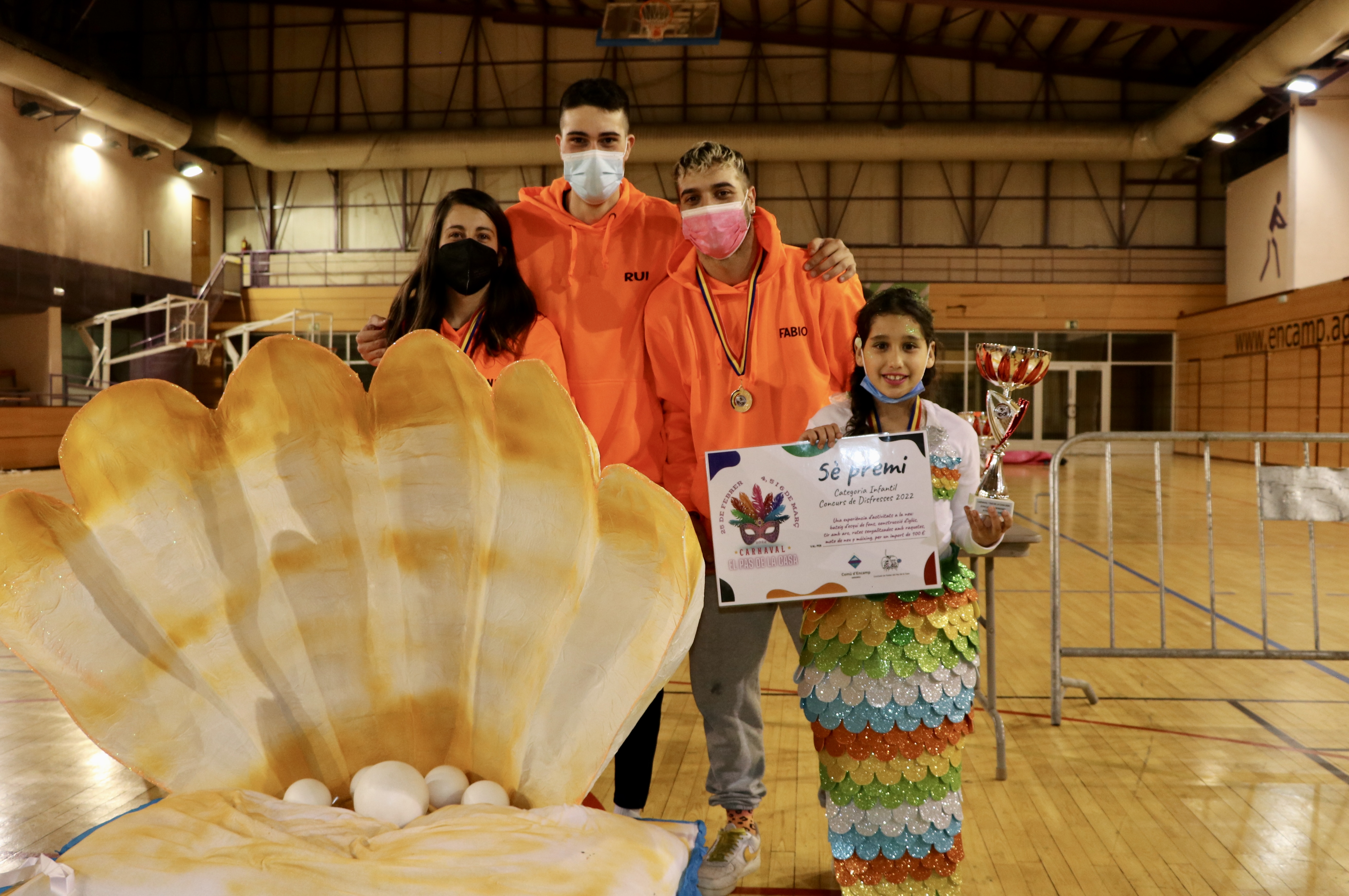 Concurs de disfresses infantils del Carnaval del Pas de la Casa