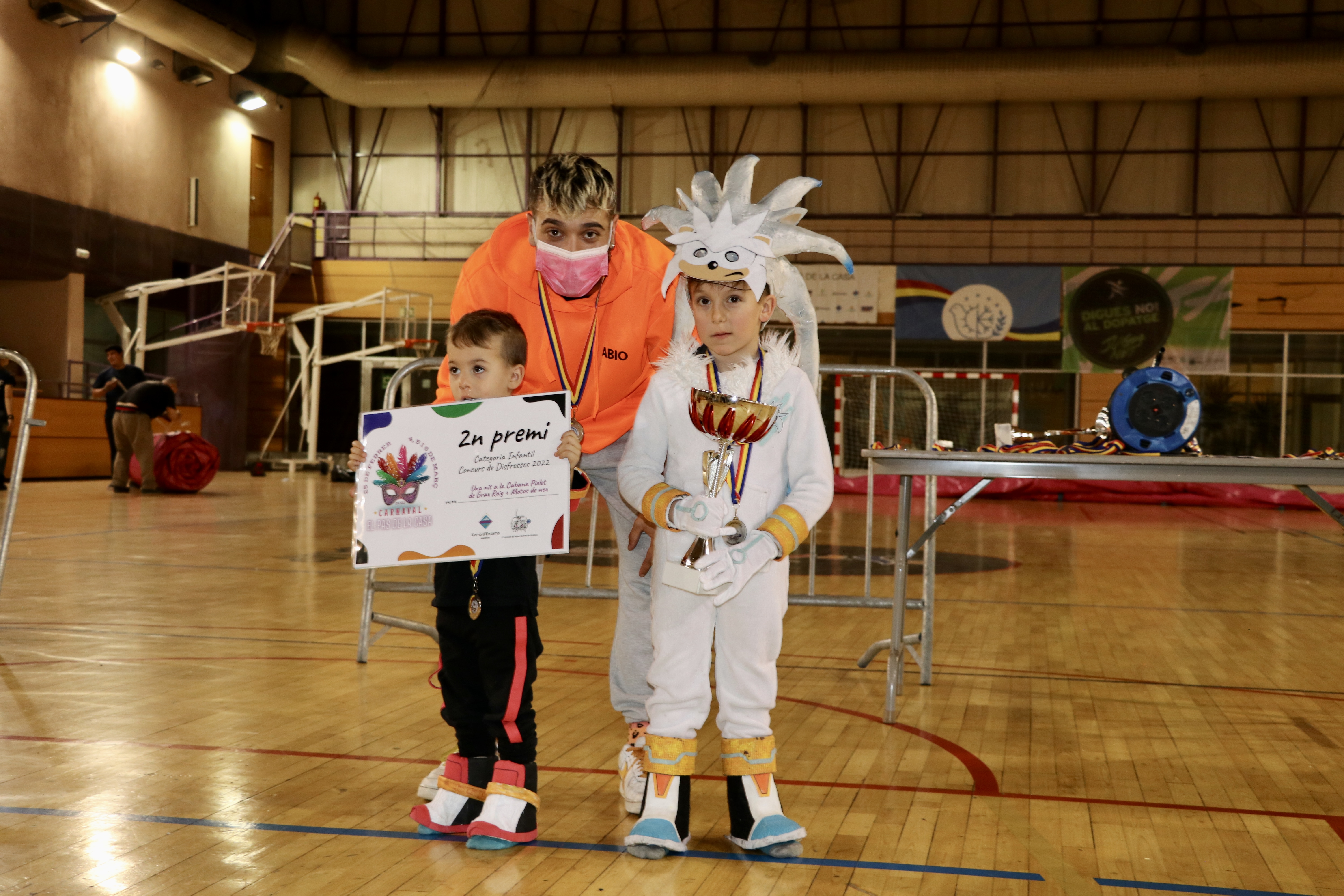 Concurs de disfresses infantils del Carnaval del Pas de la Casa