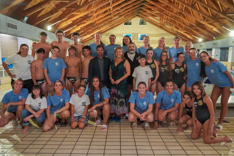 Trobada entre el CN Sant Andreu i els Taurons Waterpolo d'Encamp