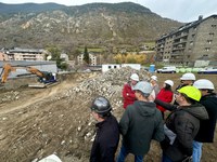 Comencen les obres del nou espai per a la gent gran d’Encamp