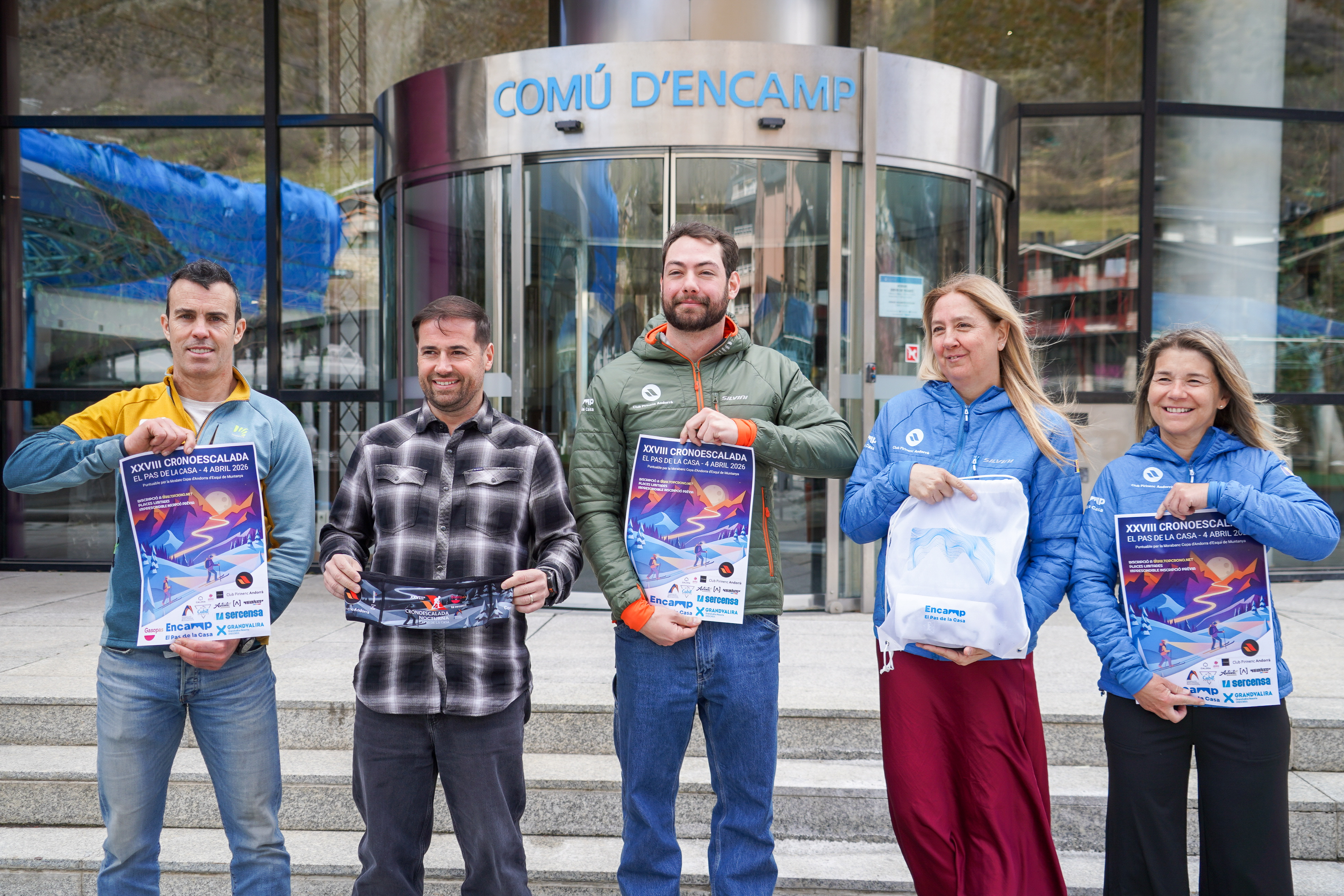 Presentació Cronoescalada nocturna  El Pas de la Casa @ComuEncamp
