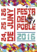Desenes d’activitats per celebrar la Festa del Poble 2016