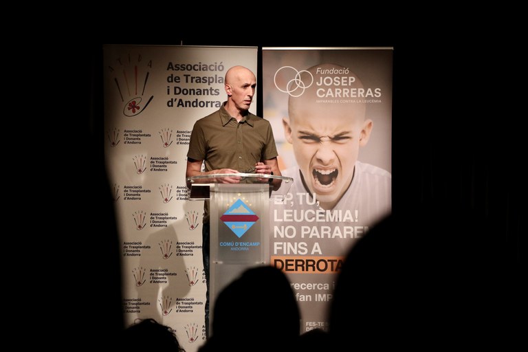 Presentació 'Diario de una leucemia', de Toni Gamero, a La Valireta d'Encamp