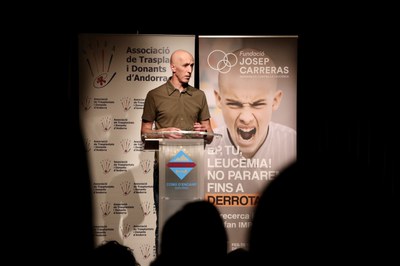Presentació 'Diario de una leucemia', de Toni Gamero, a La Valireta d'Encamp.