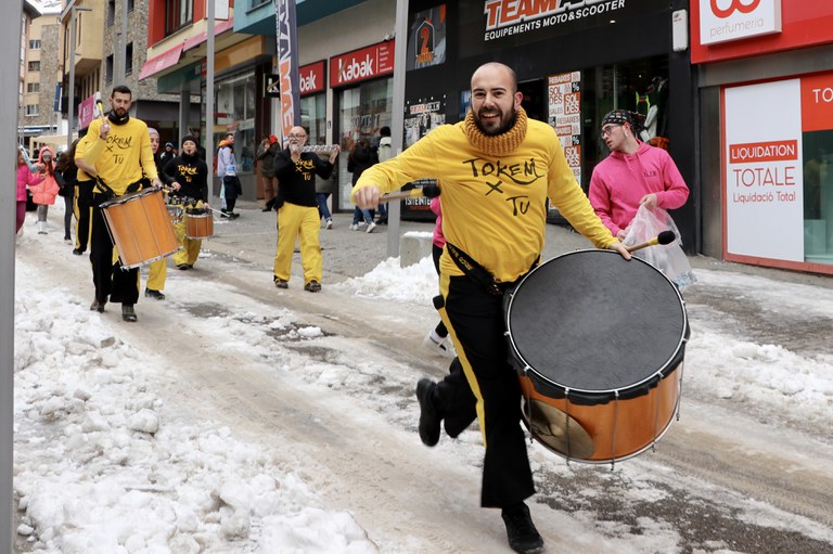 Batucada de Carnaval al Pas de la Casa