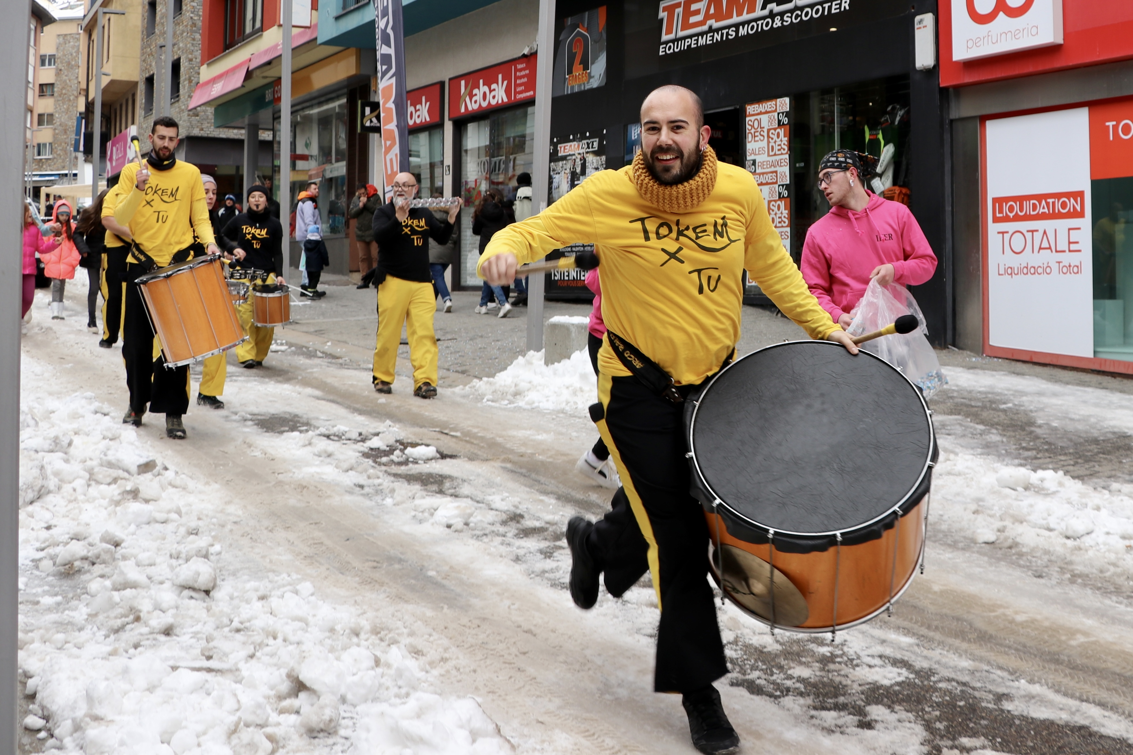 Batucada de Carnaval al Pas de la Casa